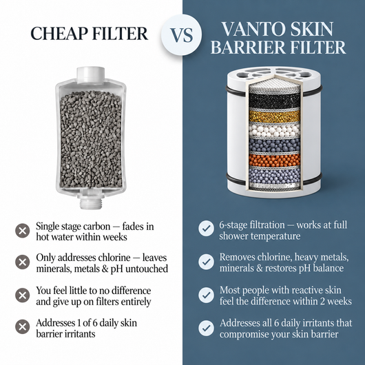 Vanto Skin Barrier Shower Filter